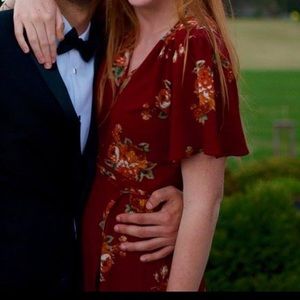 On the Road Floral Wrap Dress | Medium